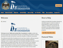 Tablet Screenshot of casr-foundation.org